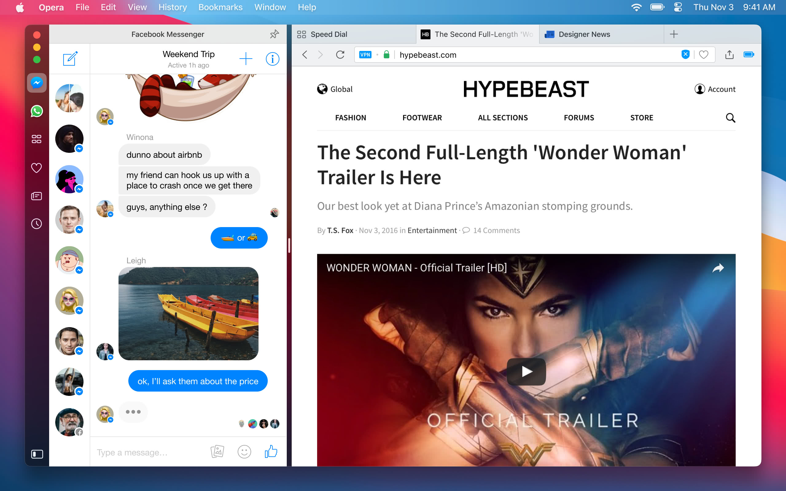 Opera Apps
