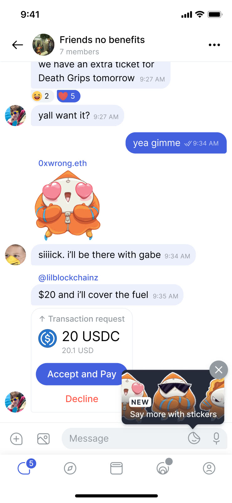 Status Private Chat