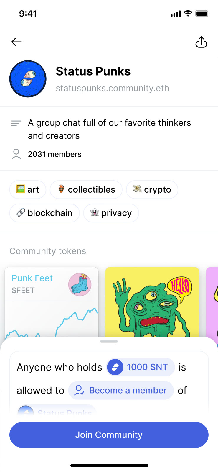 Status Community